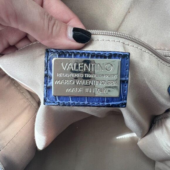 Mario Valentino Backpack in‎ Blue main image 6